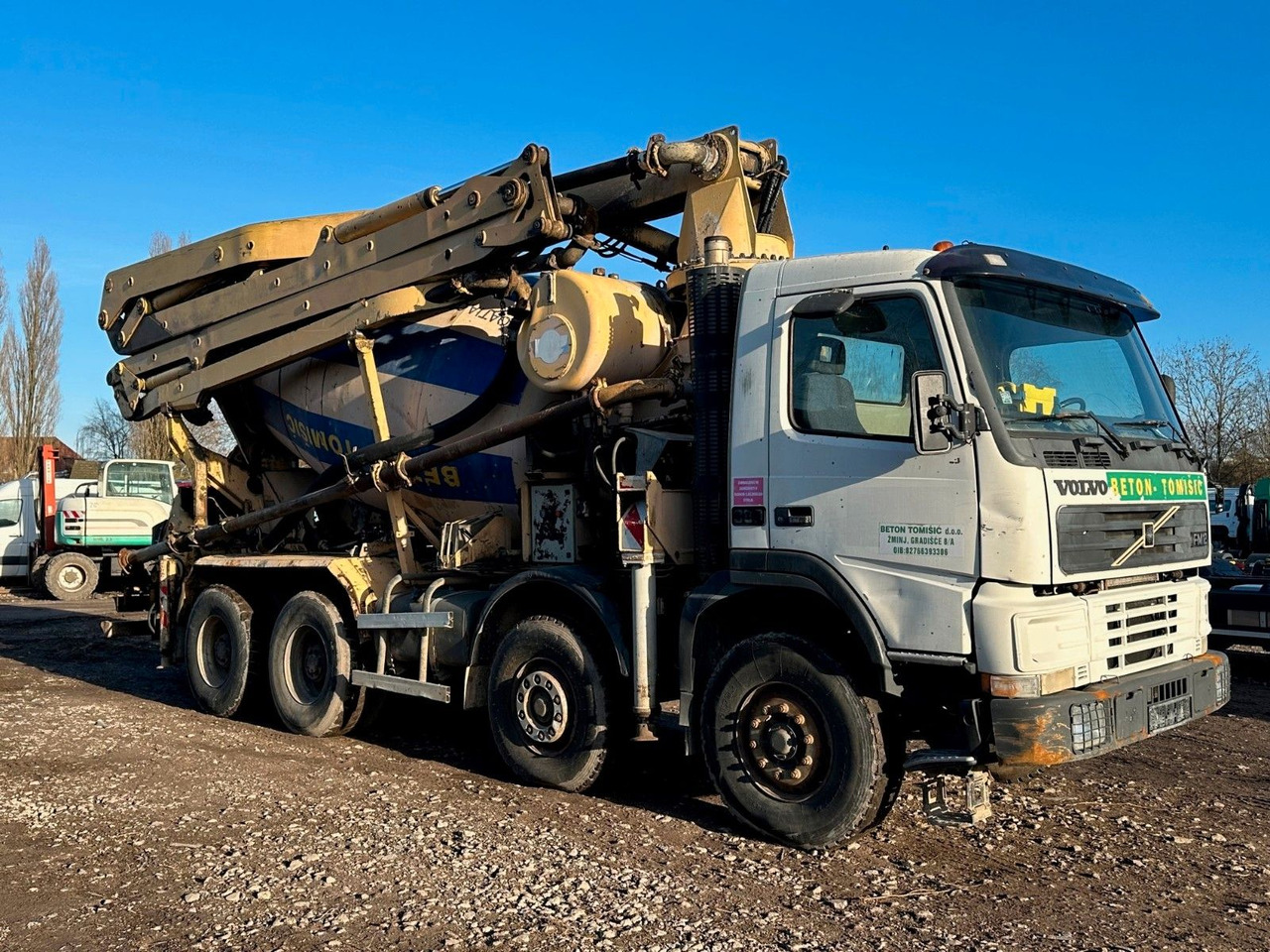 Volvo FM380 8X4 CIFA 28m Fahrmischer Pumpe - 콘크리트 펌프 트럭 : 사진 2 Volvo FM380 8X4 CIFA 28m Fahrmischer Pumpe - 콘크리트 펌프 트럭 : 사진 2