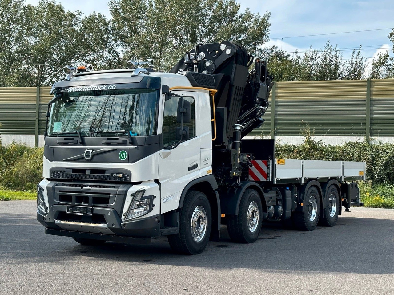 Volvo FMX 500 8x4 EFFER 955-8s + Jib 6s - 크레인 트럭 : 사진 3 Volvo FMX 500 8x4 EFFER 955-8s + Jib 6s - 크레인 트럭 : 사진 3