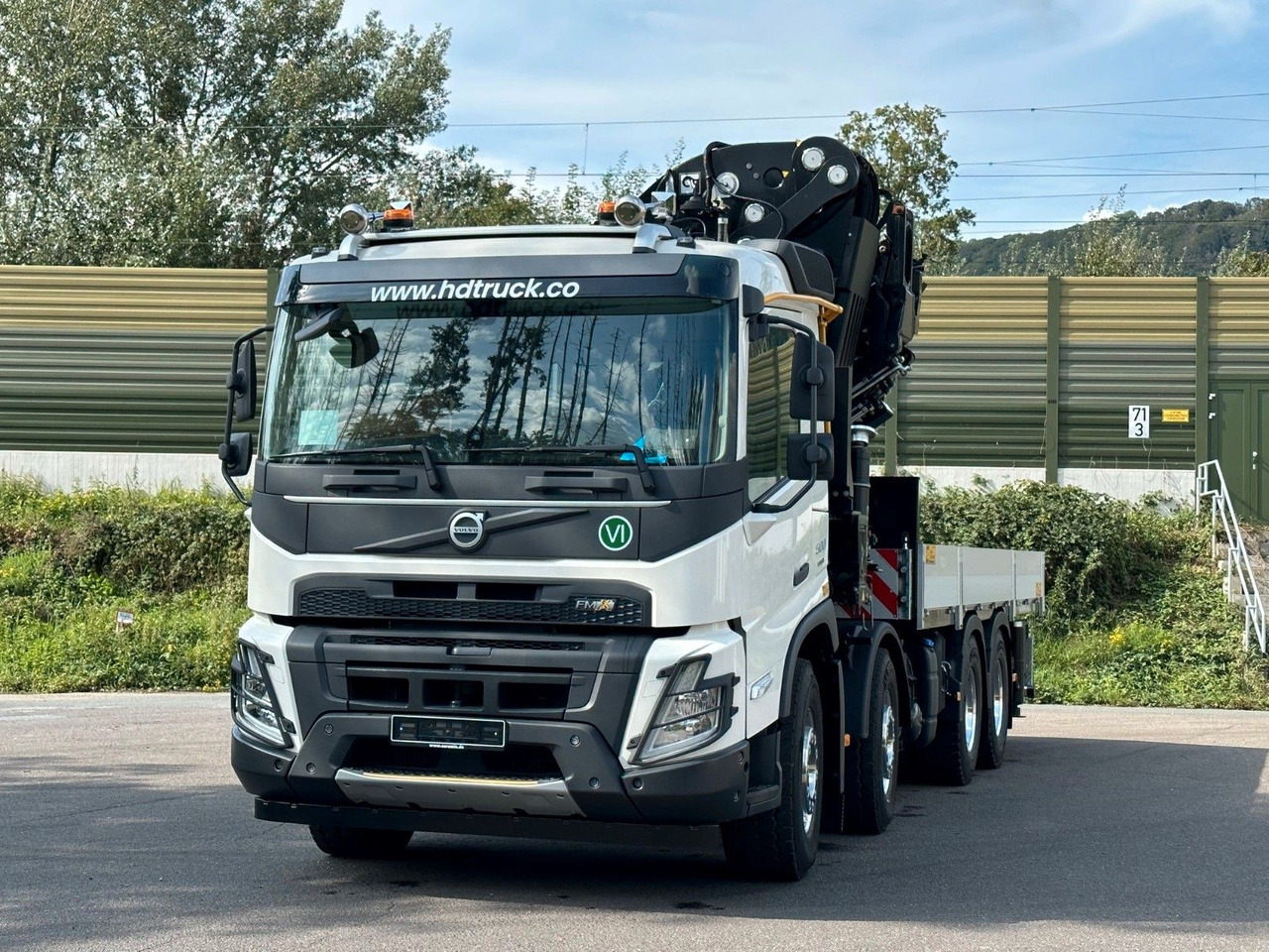 Volvo FMX 500 8x4 EFFER 955-8s + Jib 6s - 크레인 트럭 : 사진 2 Volvo FMX 500 8x4 EFFER 955-8s + Jib 6s - 크레인 트럭 : 사진 2