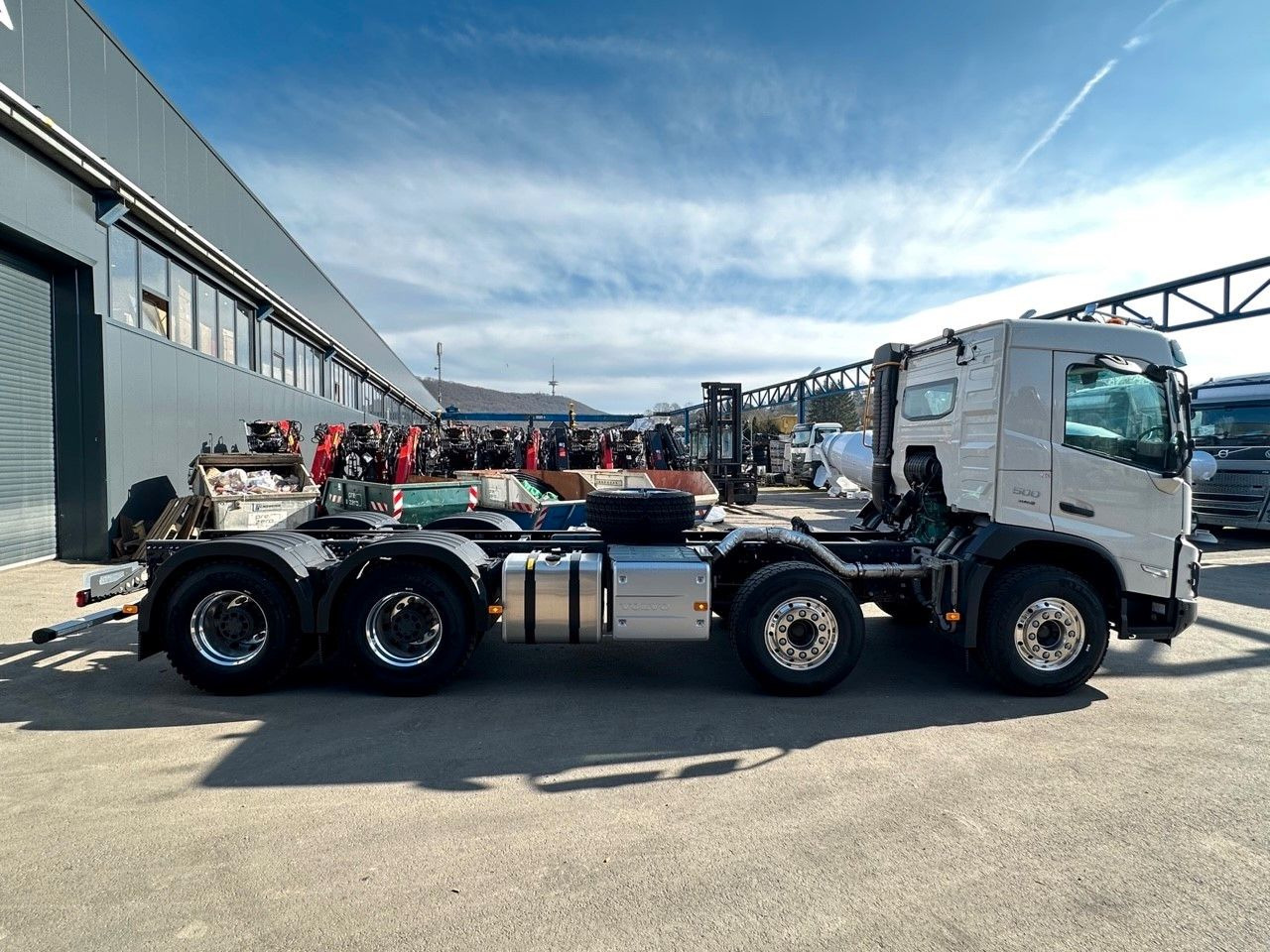 Volvo FMX 500 8x4 - 캡 새시 트럭 : 사진 5 Volvo FMX 500 8x4 - 캡 새시 트럭 : 사진 5