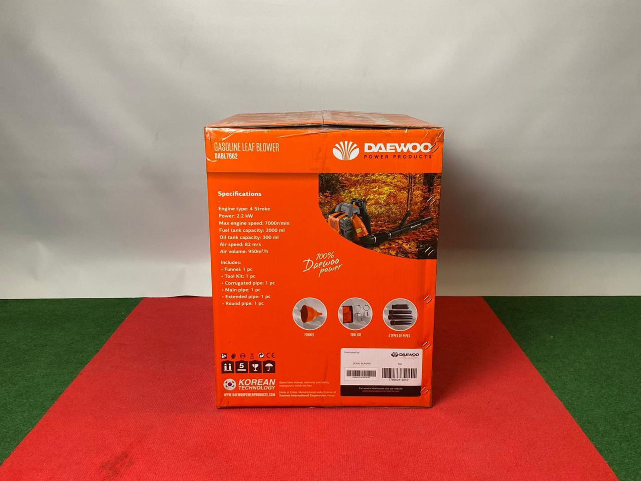 Daewoo DABL7662 Benzine Bladblazer - 청소 기계 : 사진 3 Daewoo DABL7662 Benzine Bladblazer - 청소 기계 : 사진 3