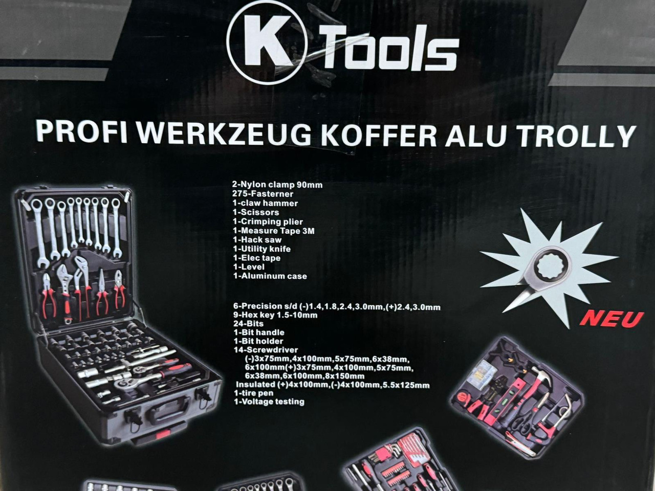 KTools gereedschapskoffer 399PCS - 작업장 장비 : 사진 5 KTools gereedschapskoffer 399PCS - 작업장 장비 : 사진 5