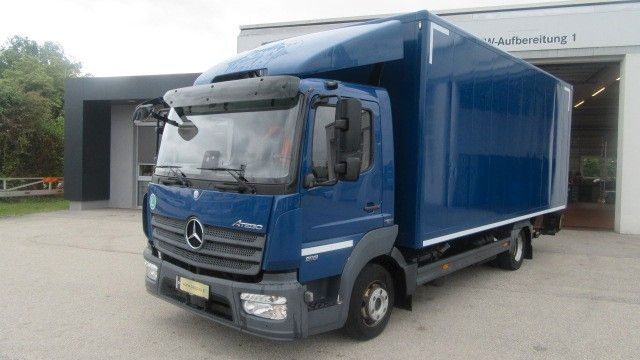 Mercedes-Benz 818L Koffer LBW, 1,5 to, Seitentüre - 박스 트럭 : 사진 1 Mercedes-Benz 818L Koffer LBW, 1,5 to, Seitentüre - 박스 트럭 : 사진 1