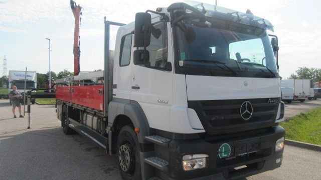 Mercedes-Benz Axor 1833 L Pr. Kran, PK 10.501, Klima - 드롭사이드/ 플랫베드 트럭, 크레인 트럭 : 사진 2 Mercedes-Benz Axor 1833 L Pr. Kran, PK 10.501, Klima - 드롭사이드/ 플랫베드 트럭, 크레인 트럭 : 사진 2