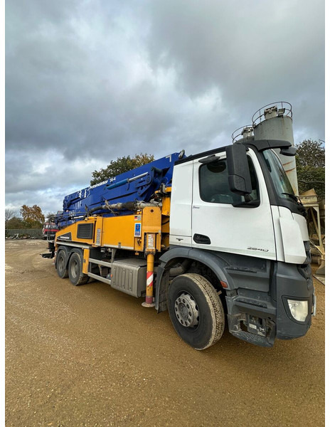 Mercedes-Benz Actros - 고정식 콘크리트 펌프 : 사진 2 Mercedes-Benz Actros - 고정식 콘크리트 펌프 : 사진 2