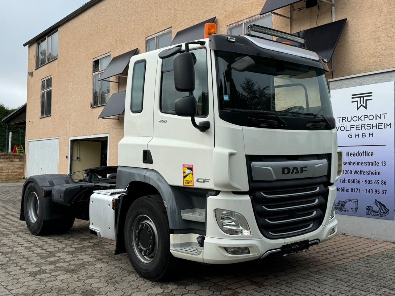 트랙터 유닛 DAF CF 450 FT/Nebenantrieb/Bett/EUR6 : 사진 1