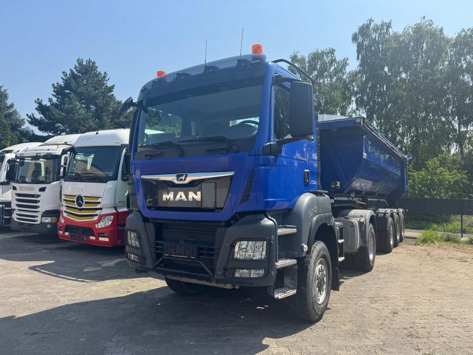 MAN 18.460 TGS/B-B/Kipp/4X4/klp.Zug/TOP-ZUSTAND - 트랙터 유닛, 덤프 세미 트레일러 : 사진 1 MAN 18.460 TGS/B-B/Kipp/4X4/klp.Zug/TOP-ZUSTAND - 트랙터 유닛, 덤프 세미 트레일러 : 사진 1