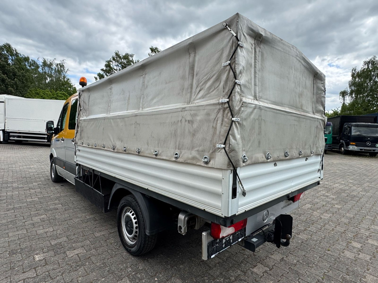 Mercedes-Benz 316 CDI/DK/Ahk/Top-Zustand/Tüv-Neu! - 커튼 사이드 밴, 콤비 밴 : 사진 4 Mercedes-Benz 316 CDI/DK/Ahk/Top-Zustand/Tüv-Neu! - 커튼 사이드 밴, 콤비 밴 : 사진 4