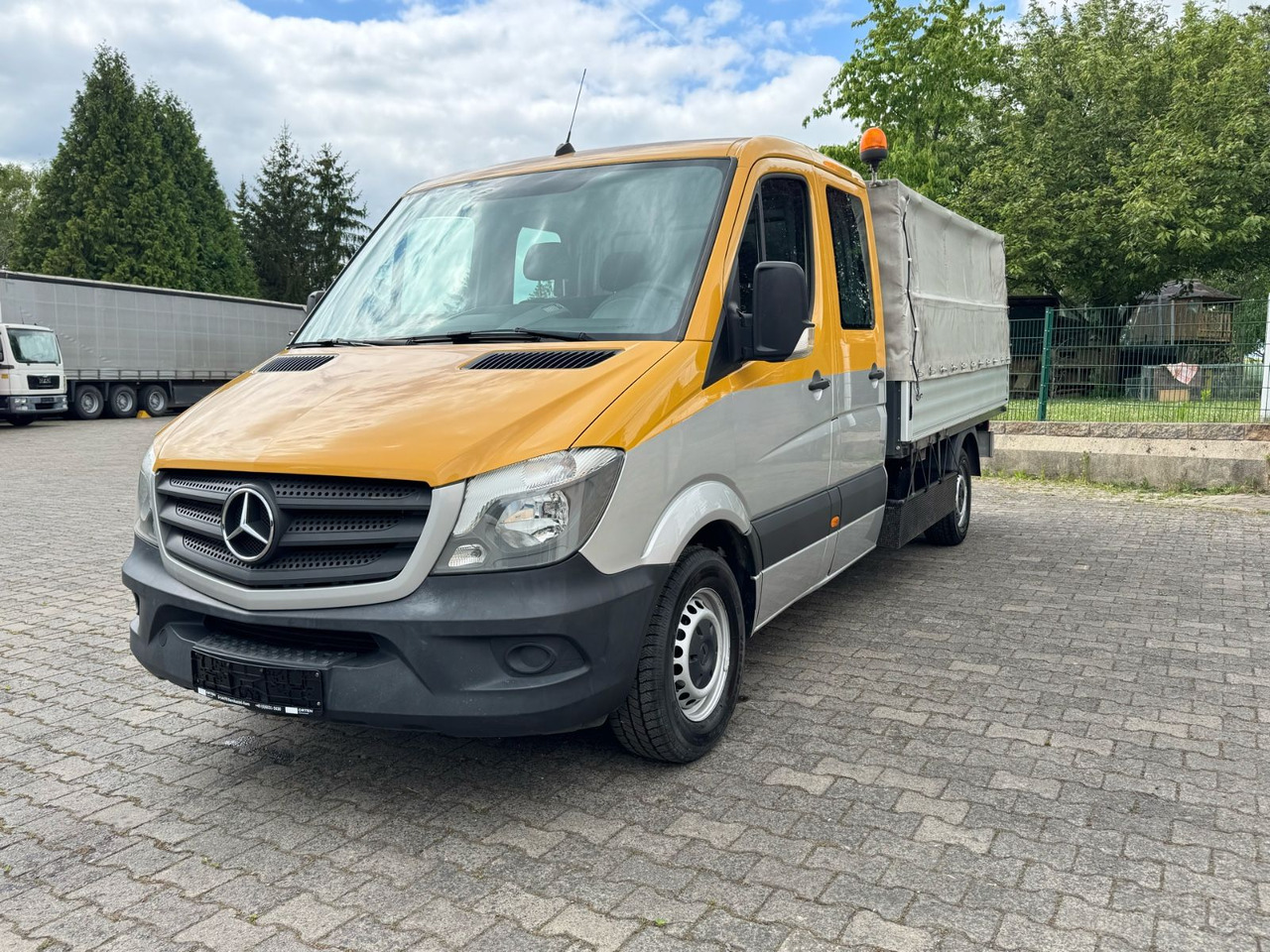 Mercedes-Benz 316 CDI/DK/Ahk/Top-Zustand/Tüv-Neu! - 커튼 사이드 밴, 콤비 밴 : 사진 2 Mercedes-Benz 316 CDI/DK/Ahk/Top-Zustand/Tüv-Neu! - 커튼 사이드 밴, 콤비 밴 : 사진 2