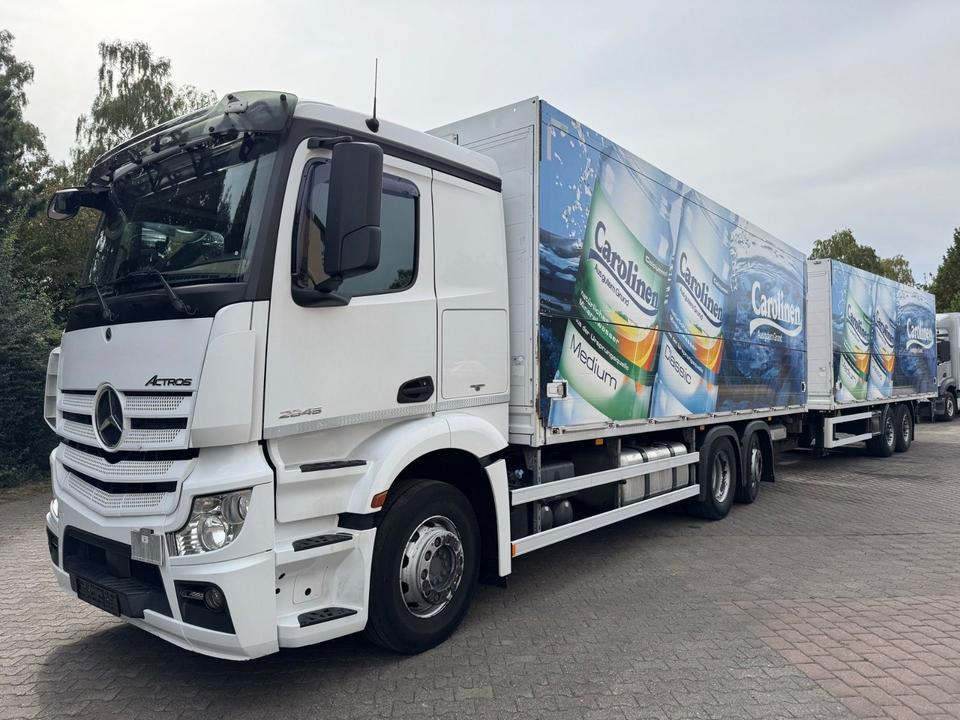 Mercedes-Benz Actros 2645/2xLBW/Retarder/Lenk-Lift/2xAHK - 음료 트럭 : 사진 2 Mercedes-Benz Actros 2645/2xLBW/Retarder/Lenk-Lift/2xAHK - 음료 트럭 : 사진 2