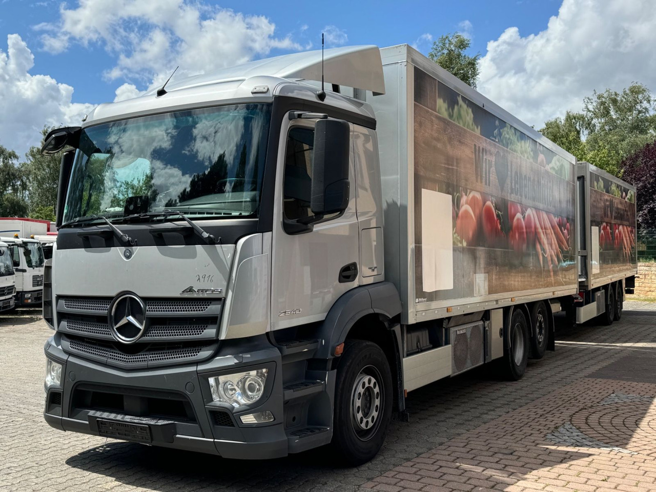 Mercedes-Benz Antos 2540/Durchladbar/Frigoblock/2x LBW/kpl.Zug - 냉동탑차 : 사진 2 Mercedes-Benz Antos 2540/Durchladbar/Frigoblock/2x LBW/kpl.Zug - 냉동탑차 : 사진 2