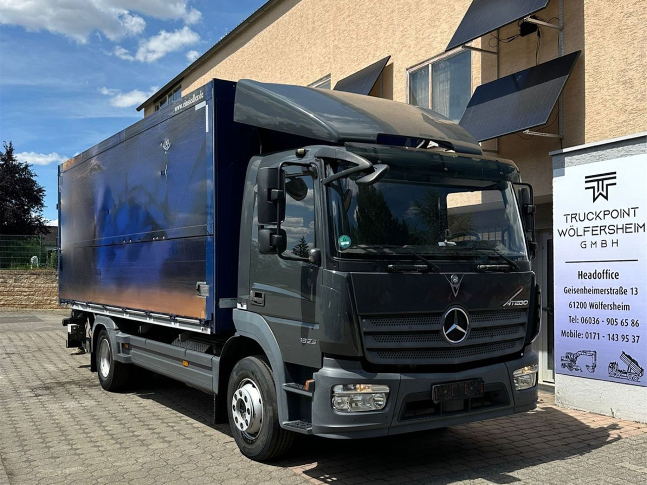 Mercedes-Benz Atego 1523/Klima/LBW/GT-Zertifiziert/2xAHK - 음료 트럭 : 사진 1 Mercedes-Benz Atego 1523/Klima/LBW/GT-Zertifiziert/2xAHK - 음료 트럭 : 사진 1