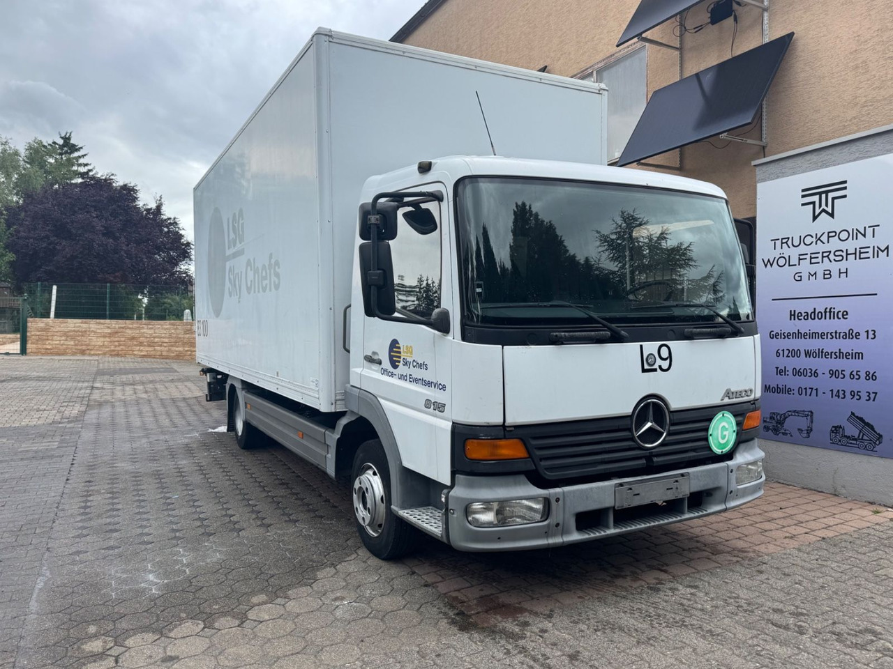 Mercedes-Benz Atego 815/LBW/B-L/KAMERA/ - 박스 밴 : 사진 1 Mercedes-Benz Atego 815/LBW/B-L/KAMERA/ - 박스 밴 : 사진 1
