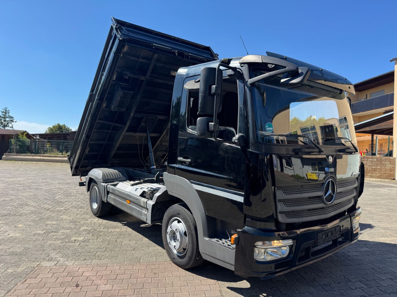 Mercedes-Benz Atego 818/MEILLER/B-B/Klima/aus1.Hand - 덤프 밴 : 사진 4 Mercedes-Benz Atego 818/MEILLER/B-B/Klima/aus1.Hand - 덤프 밴 : 사진 4