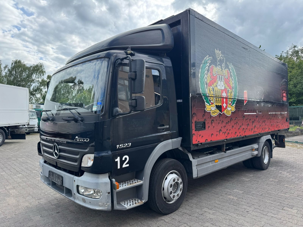 Mercedes-Benz Atego1523/LBW/AHK/Klima/Standh./aus.1Hand - 음료 트럭 : 사진 2 Mercedes-Benz Atego1523/LBW/AHK/Klima/Standh./aus.1Hand - 음료 트럭 : 사진 2