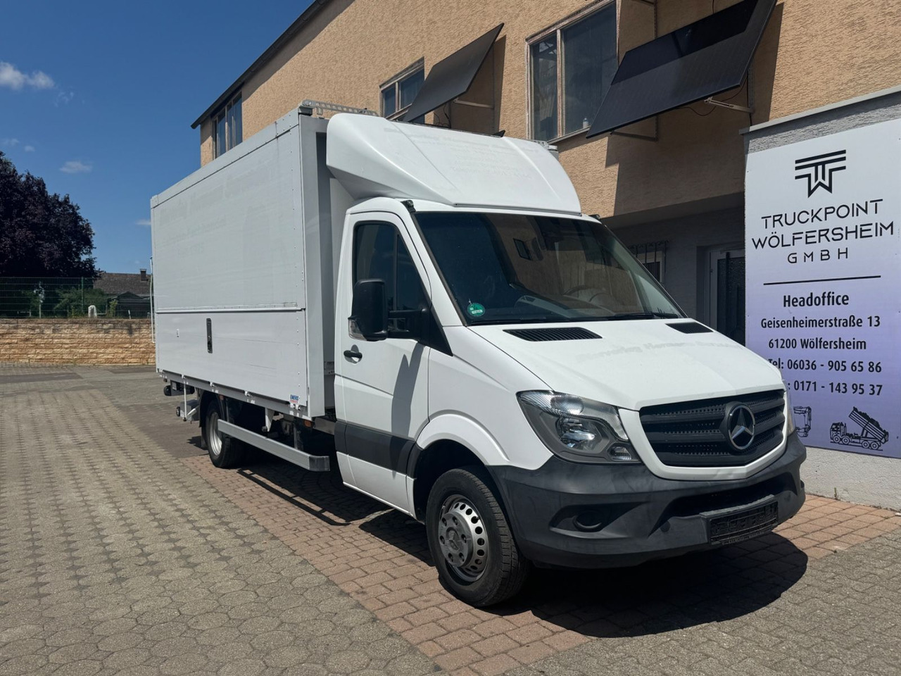 Mercedes-Benz Sprinter 514/LBW/KLIMA/aus.1Hand/GT-Zertifikat - 음료 트럭 : 사진 1 Mercedes-Benz Sprinter 514/LBW/KLIMA/aus.1Hand/GT-Zertifikat - 음료 트럭 : 사진 1