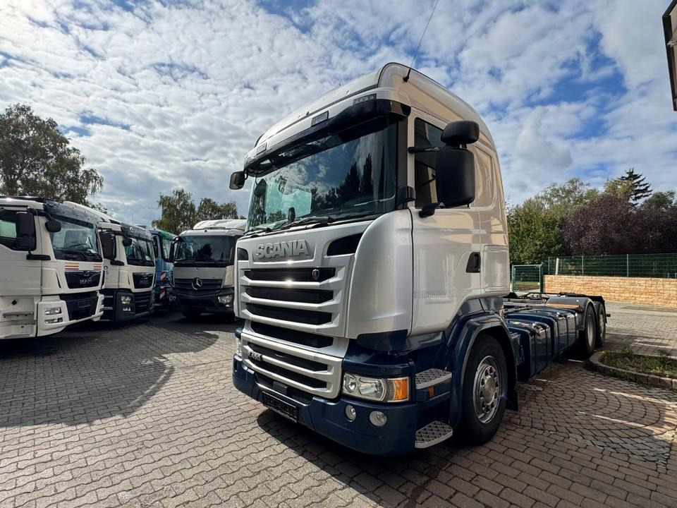 Scania R450/Retarder/Lenk-Lift/Highline - 캡 새시 트럭 : 사진 3 Scania R450/Retarder/Lenk-Lift/Highline - 캡 새시 트럭 : 사진 3