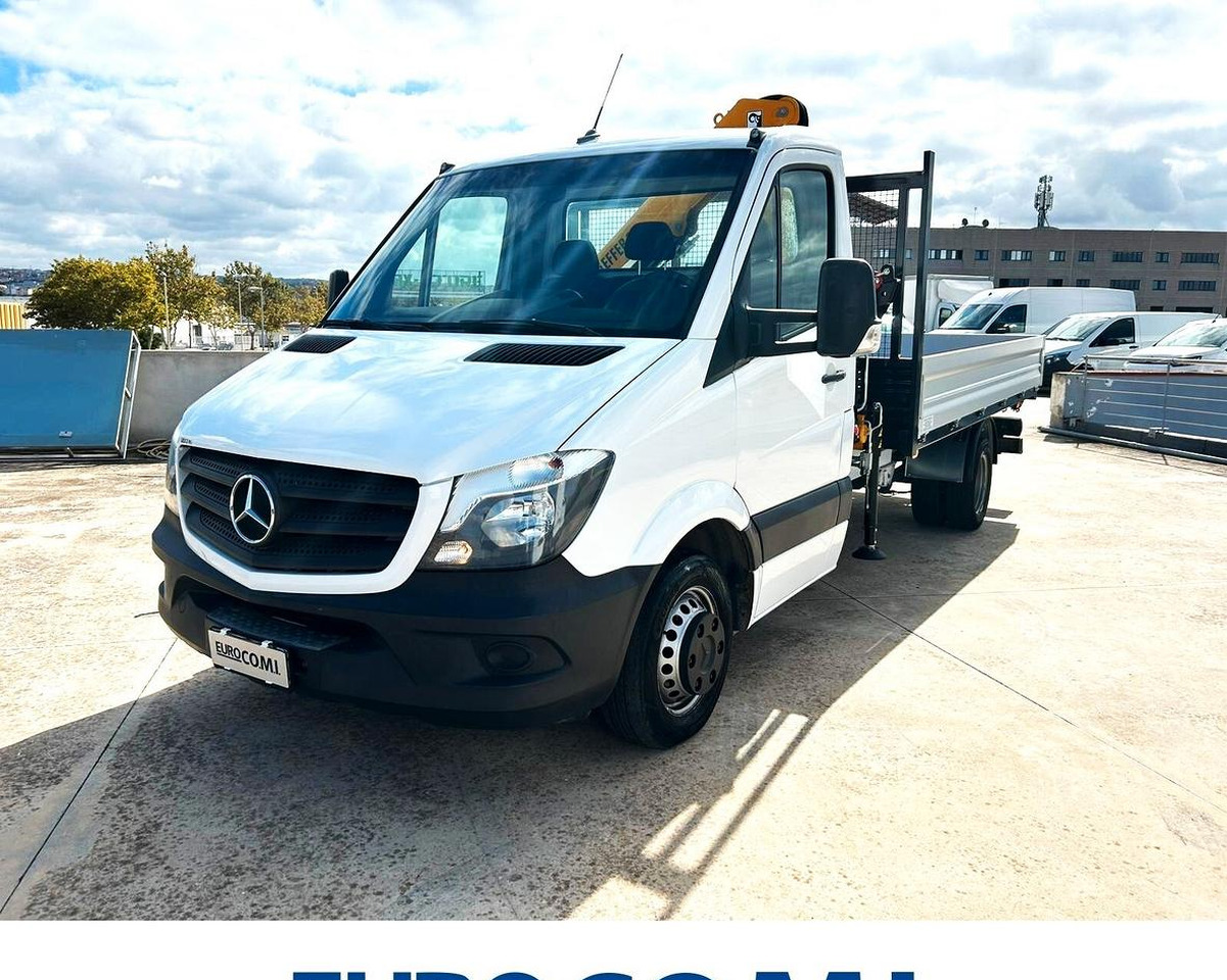 Mercedes Benz Sprinter 419 Cassone Fisso + Gru - 플랫베드 밴 : 사진 1 Mercedes Benz Sprinter 419 Cassone Fisso + Gru - 플랫베드 밴 : 사진 1