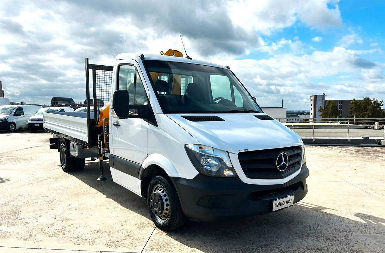 Mercedes Benz Sprinter 419 Cassone Fisso + Gru - 플랫베드 밴 : 사진 3 Mercedes Benz Sprinter 419 Cassone Fisso + Gru - 플랫베드 밴 : 사진 3