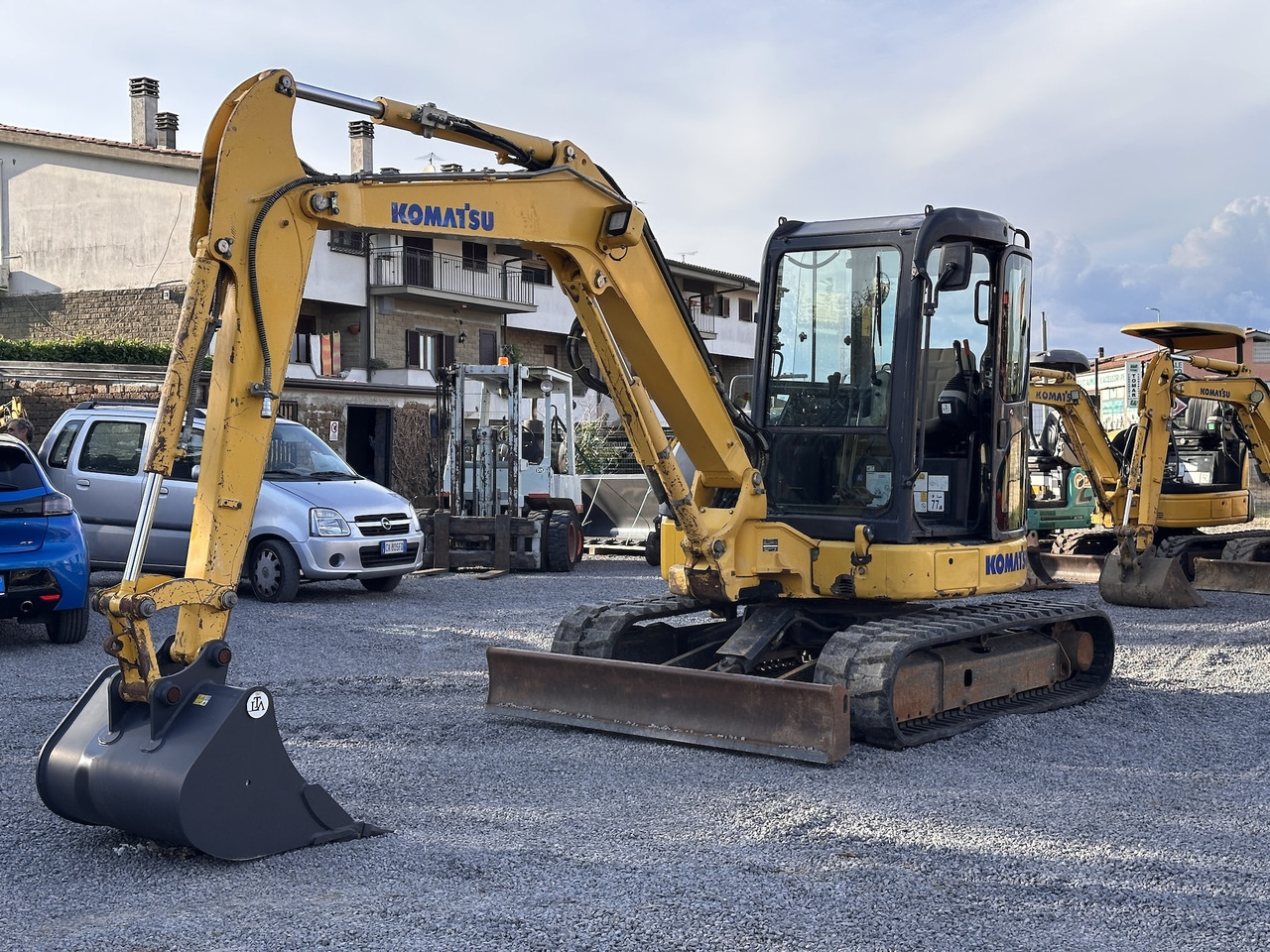 KOMATSU PC55MR-3 - 미니 굴삭기 : 사진 2 KOMATSU PC55MR-3 - 미니 굴삭기 : 사진 2