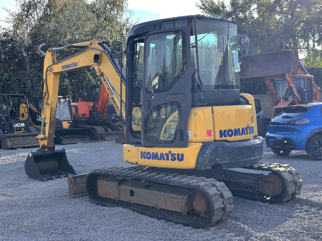 KOMATSU PC55MR-3 - 미니 굴삭기 : 사진 3 KOMATSU PC55MR-3 - 미니 굴삭기 : 사진 3