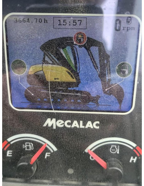 Mecalac 6MCR - 미니 굴삭기 : 사진 4 Mecalac 6MCR - 미니 굴삭기 : 사진 4
