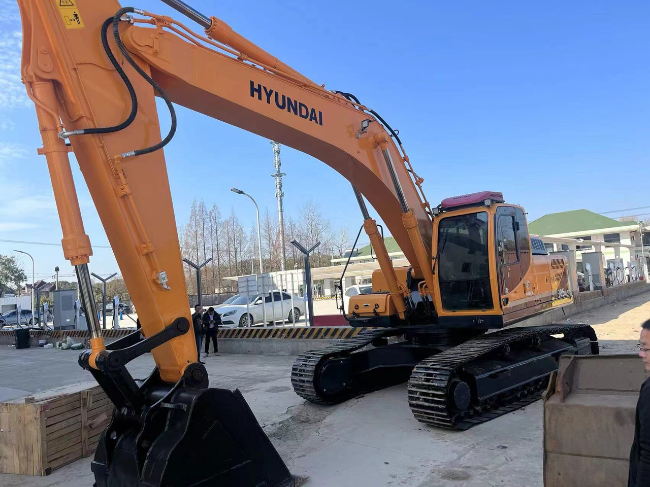 Hyundai 305 - 크롤러 굴삭기 : 사진 5 Hyundai 305 - 크롤러 굴삭기 : 사진 5