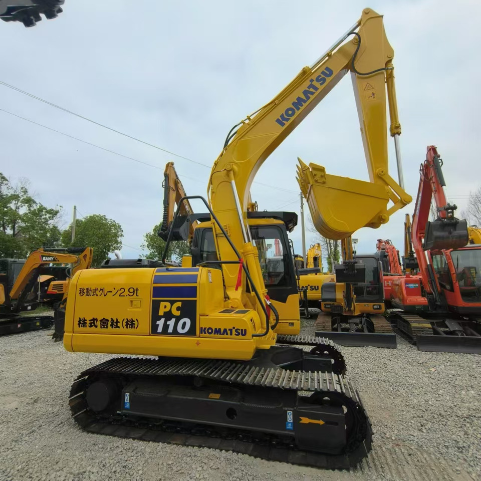 KOMATSU PC110 - 크롤러 굴삭기 : 사진 1 KOMATSU PC110 - 크롤러 굴삭기 : 사진 1