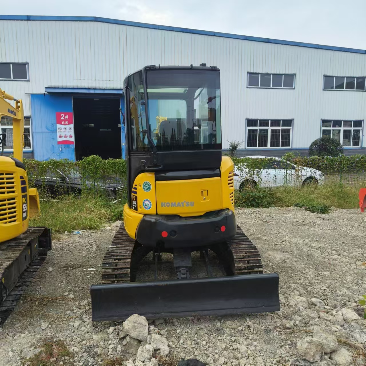 KOMATSU PC35 - 미니 굴삭기 : 사진 3 KOMATSU PC35 - 미니 굴삭기 : 사진 3