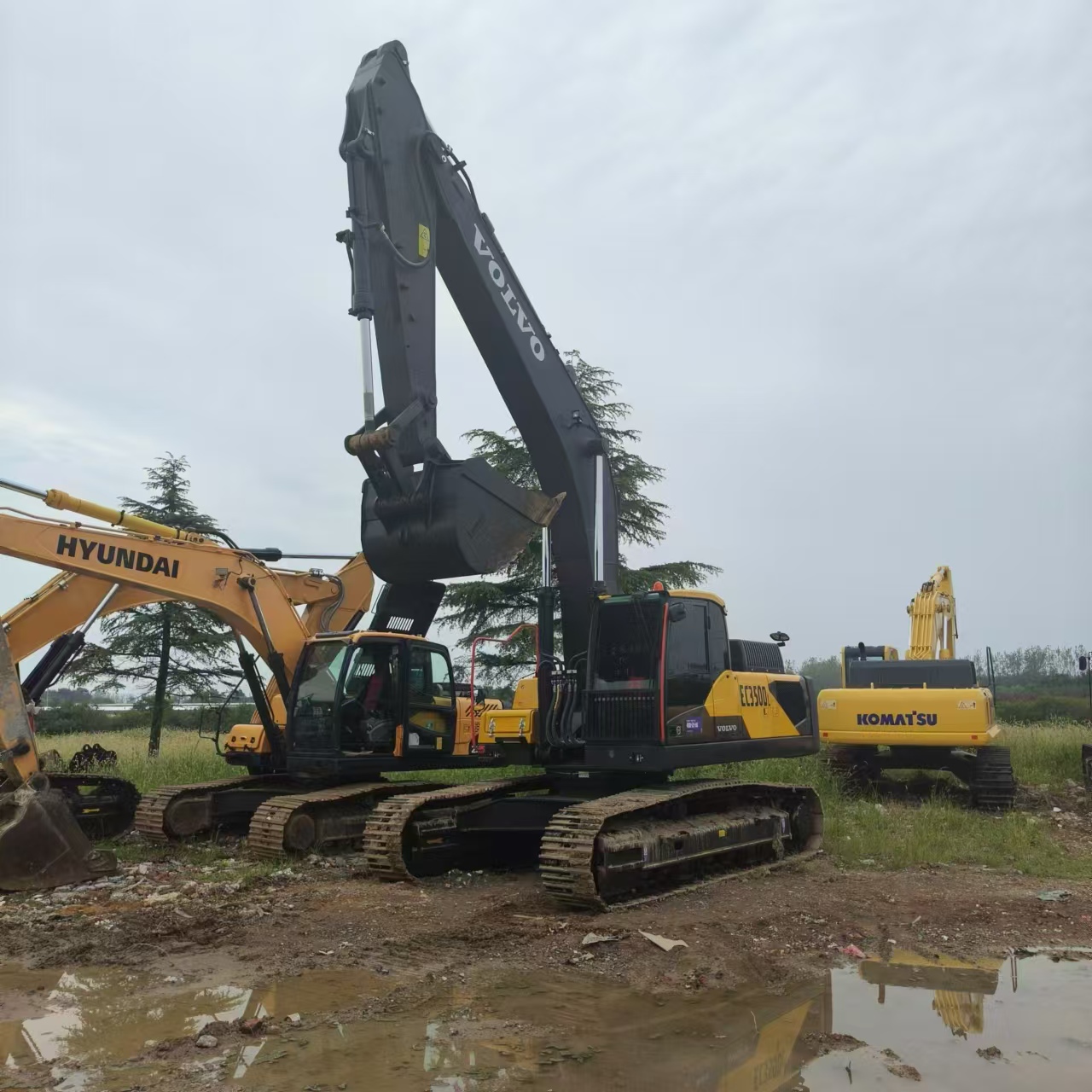 VOLVO EC350DL - 크롤러 굴삭기 : 사진 3 VOLVO EC350DL - 크롤러 굴삭기 : 사진 3