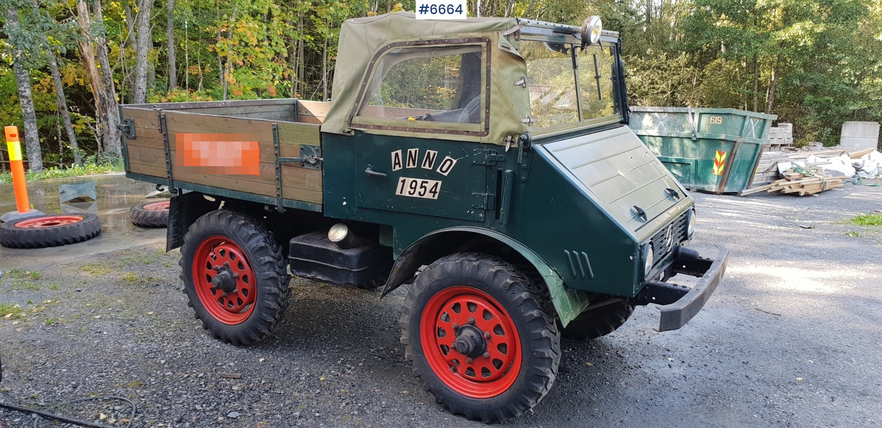 1952 Unimog Typ 2010 - 드롭사이드/ 플랫베드 트럭 : 사진 1 1952 Unimog Typ 2010 - 드롭사이드/ 플랫베드 트럭 : 사진 1