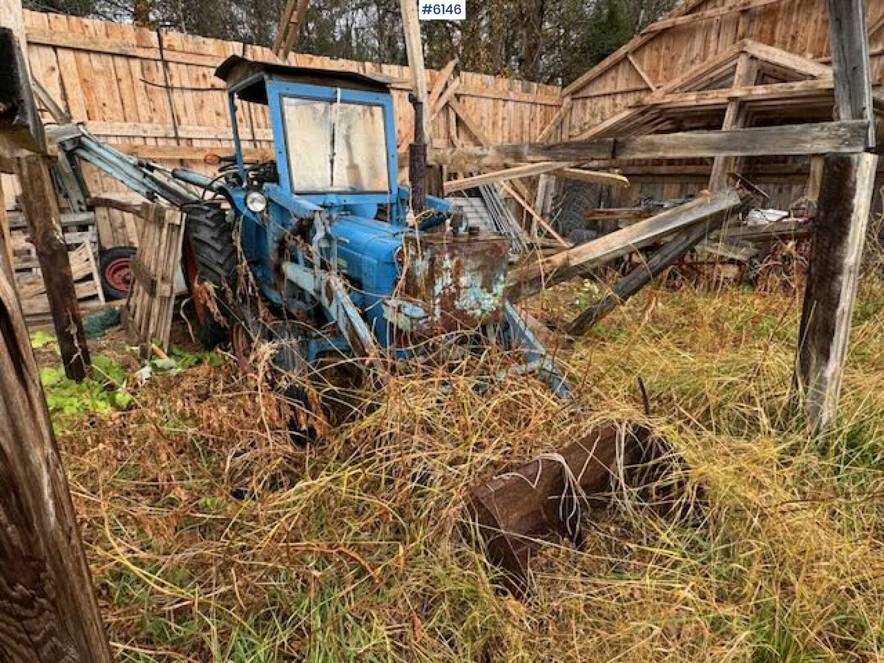 1962 Fordson Dexta with Hamjern backhoe attachment - 장궤형 트랙터 : 사진 4 1962 Fordson Dexta with Hamjern backhoe attachment - 장궤형 트랙터 : 사진 4