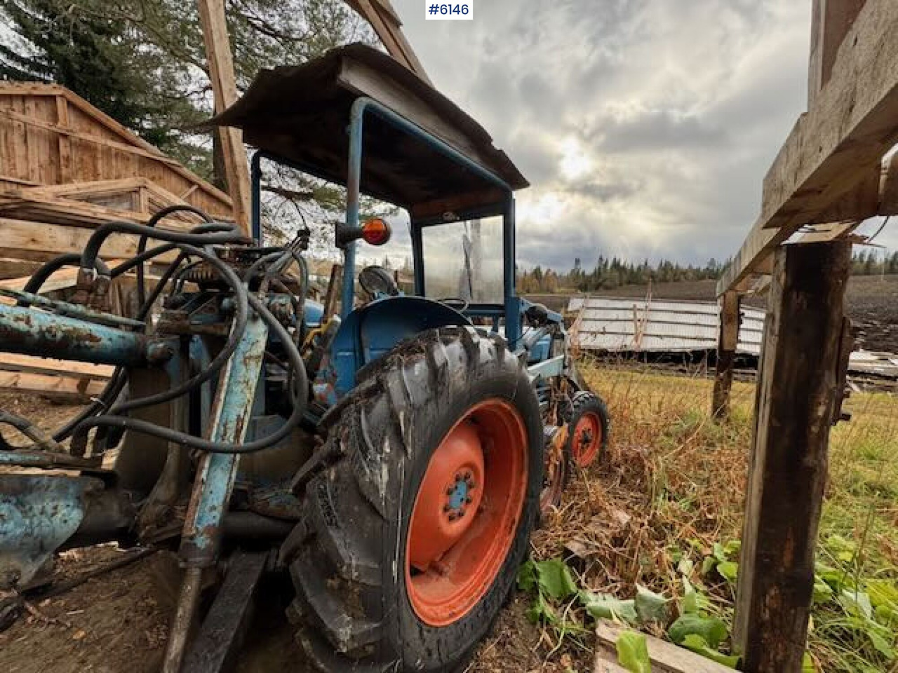 1962 Fordson Dexta with Hamjern backhoe attachment - 장궤형 트랙터 : 사진 5 1962 Fordson Dexta with Hamjern backhoe attachment - 장궤형 트랙터 : 사진 5
