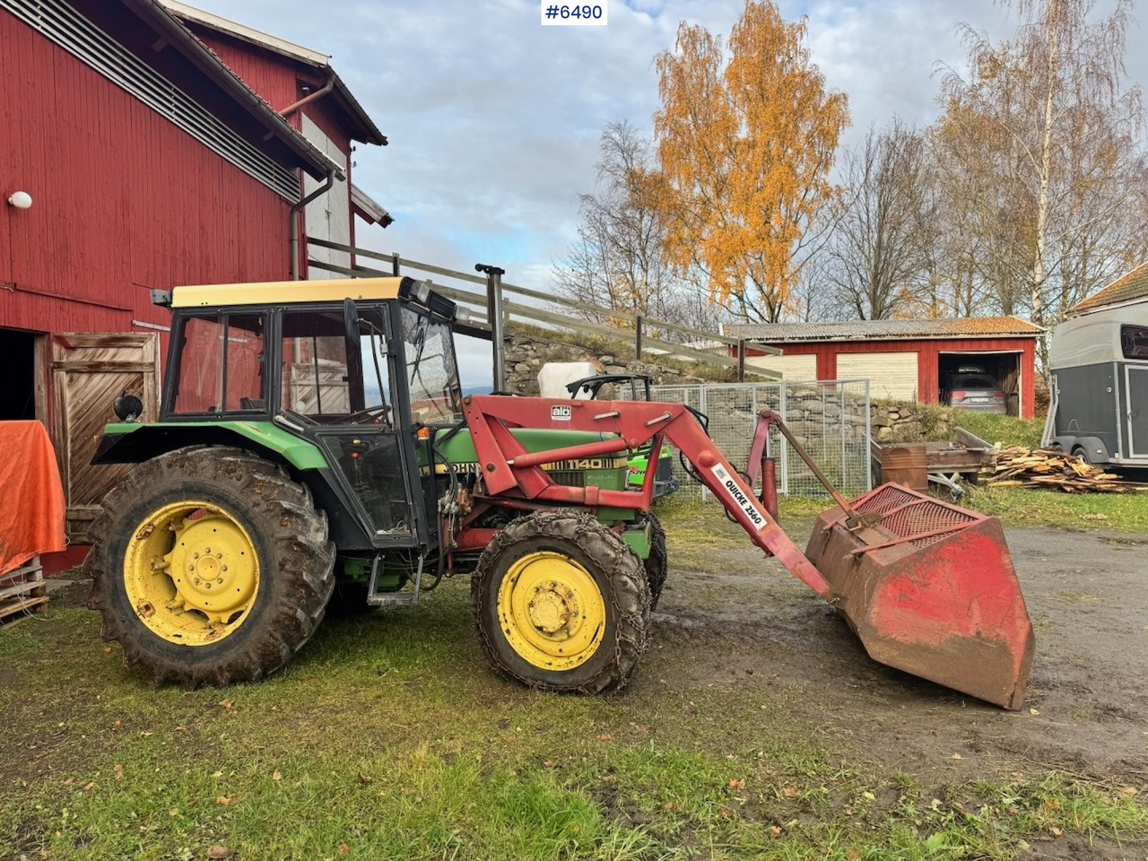 1980 John Deere 1140 w/ Front loader and bucket. - 장궤형 트랙터 : 사진 3 1980 John Deere 1140 w/ Front loader and bucket. - 장궤형 트랙터 : 사진 3