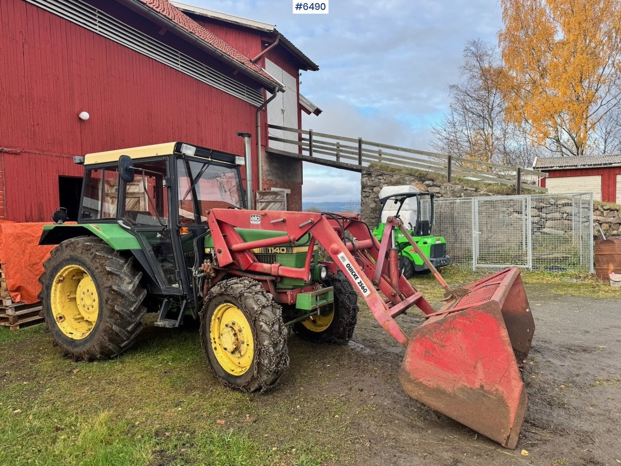1980 John Deere 1140 w/ Front loader and bucket. - 장궤형 트랙터 : 사진 2 1980 John Deere 1140 w/ Front loader and bucket. - 장궤형 트랙터 : 사진 2