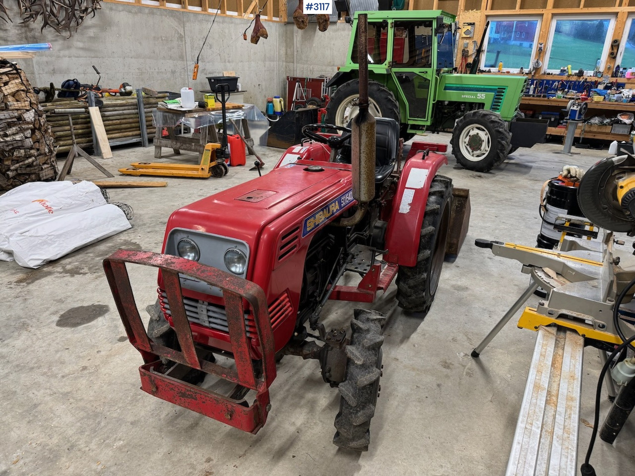 1980 Shibaura SD 1540 B - 장궤형 트랙터 : 사진 5 1980 Shibaura SD 1540 B - 장궤형 트랙터 : 사진 5