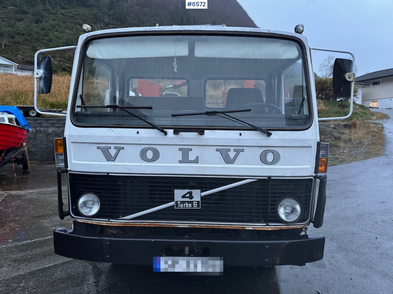 1980 Volvo F408 Turbo 6 4x2 w/ crane - 기타 기계 : 사진 4 1980 Volvo F408 Turbo 6 4x2 w/ crane - 기타 기계 : 사진 4