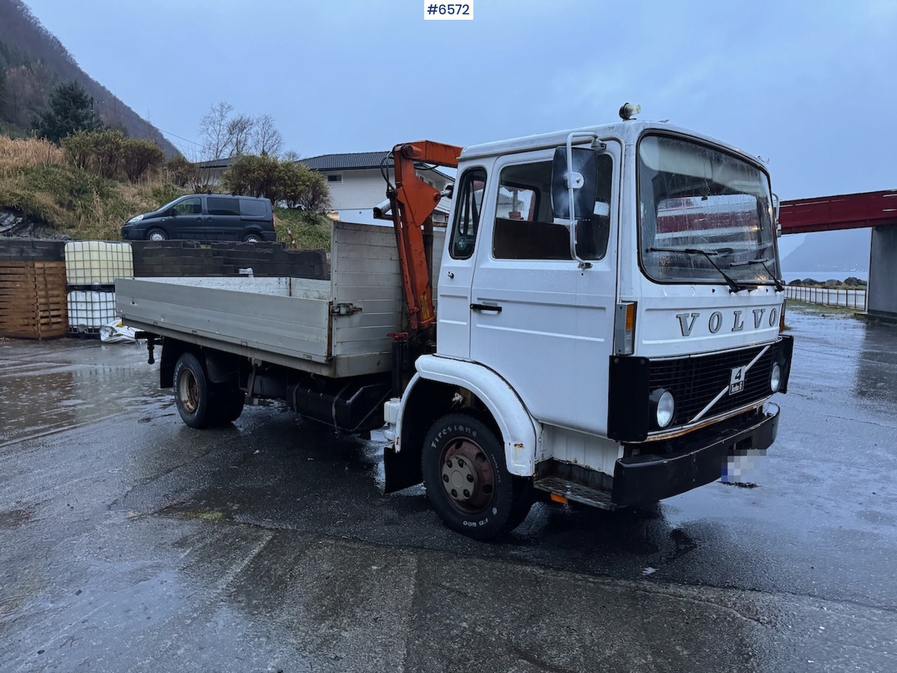 1980 Volvo F408 Turbo 6 4x2 w/ crane - 기타 기계 : 사진 2 1980 Volvo F408 Turbo 6 4x2 w/ crane - 기타 기계 : 사진 2