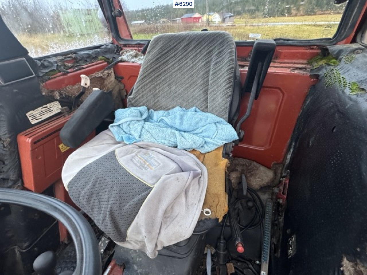 장궤형 트랙터 1983 Fiat 980DT 4x4. Repair Object : 사진 20