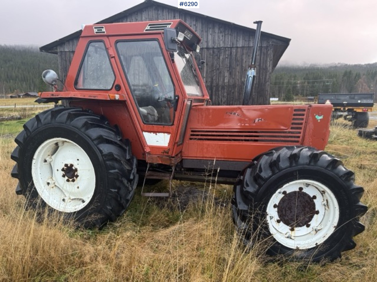 1983 Fiat 980DT 4x4. Repair Object - 장궤형 트랙터 : 사진 5 1983 Fiat 980DT 4x4. Repair Object - 장궤형 트랙터 : 사진 5