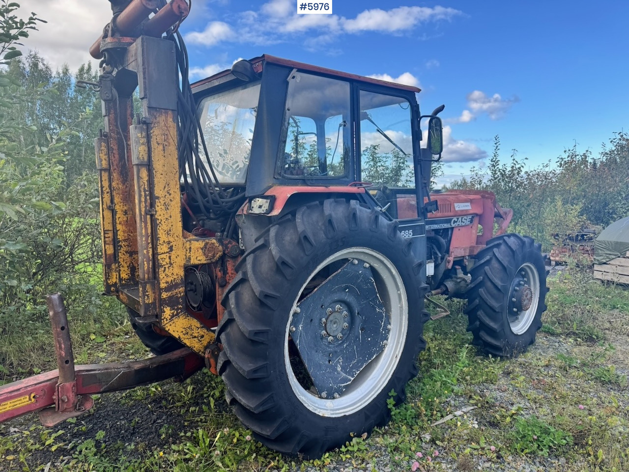 1985 Case International 685 with Log Trailer - 장궤형 트랙터 : 사진 3 1985 Case International 685 with Log Trailer - 장궤형 트랙터 : 사진 3