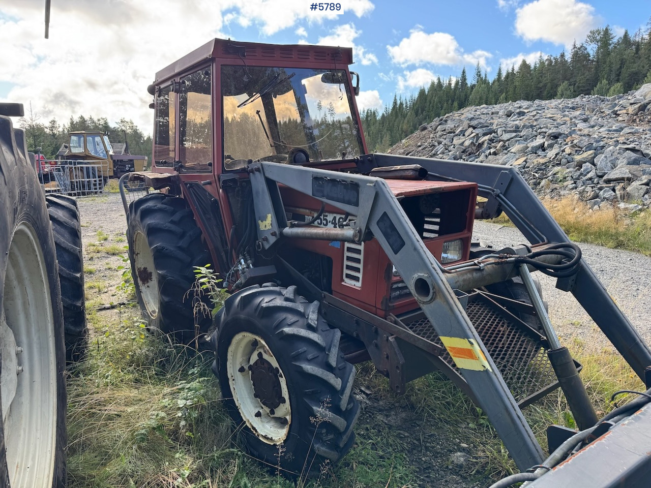 1986 Fiat 55-46 DT w/ front loader. - 장궤형 트랙터 : 사진 4 1986 Fiat 55-46 DT w/ front loader. - 장궤형 트랙터 : 사진 4