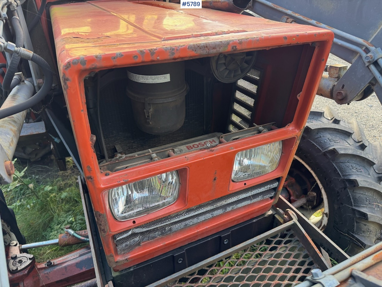 1986 Fiat 55-46 DT w/ front loader. - 장궤형 트랙터 : 사진 5 1986 Fiat 55-46 DT w/ front loader. - 장궤형 트랙터 : 사진 5