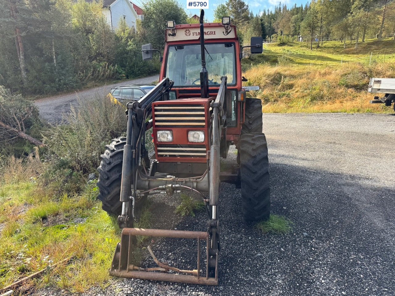 1986 Fiat 70-90 DT w/ front loader. - 장궤형 트랙터 : 사진 3 1986 Fiat 70-90 DT w/ front loader. - 장궤형 트랙터 : 사진 3