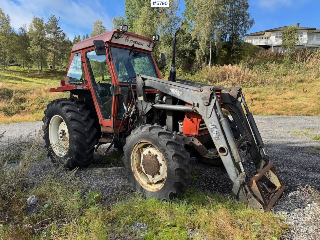 1986 Fiat 70-90 DT w/ front loader. - 장궤형 트랙터 : 사진 5 1986 Fiat 70-90 DT w/ front loader. - 장궤형 트랙터 : 사진 5
