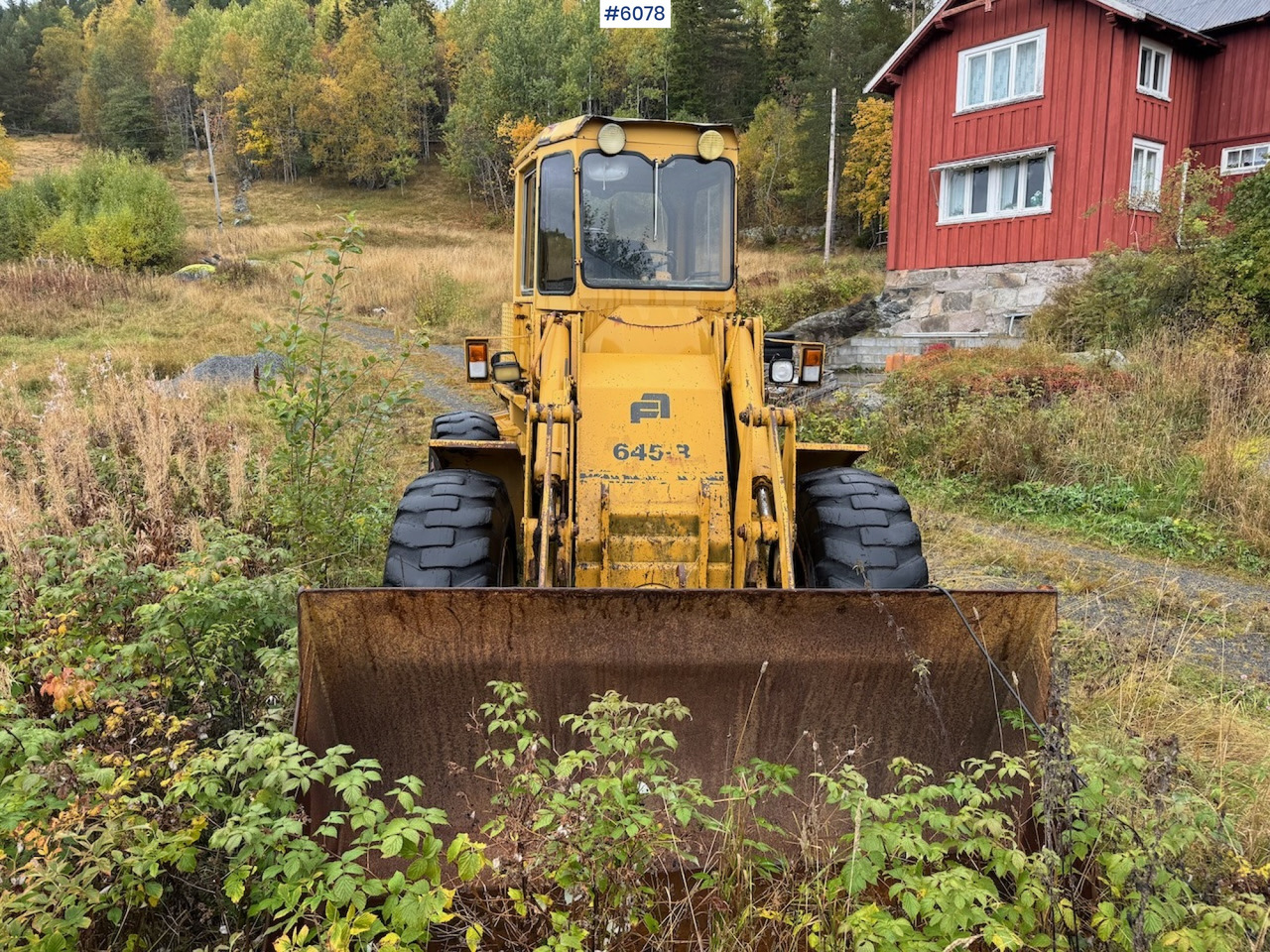 1986 Fiat-Allis 645-B Wheel Loader. - 휠 로더 : 사진 5 1986 Fiat-Allis 645-B Wheel Loader. - 휠 로더 : 사진 5