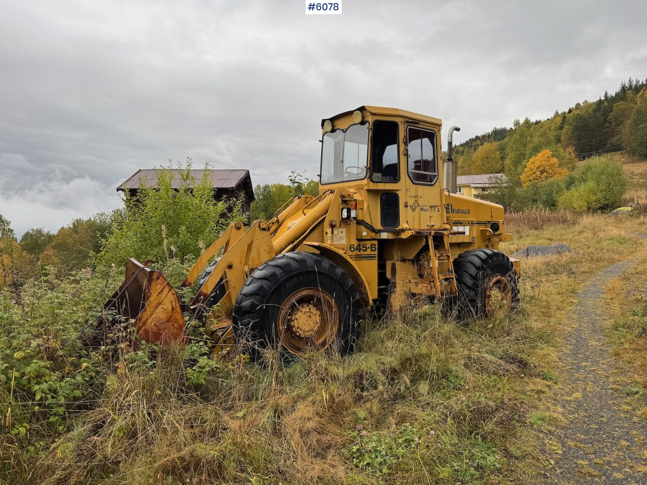 1986 Fiat-Allis 645-B Wheel Loader. - 휠 로더 : 사진 2 1986 Fiat-Allis 645-B Wheel Loader. - 휠 로더 : 사진 2