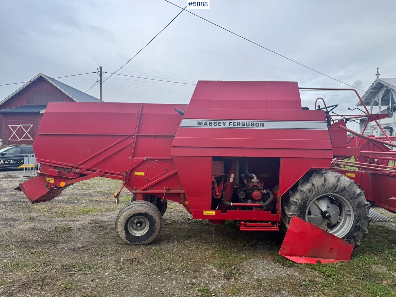 1986 Massey Ferguson 330 combine harvester - 목초수확기 : 사진 2 1986 Massey Ferguson 330 combine harvester - 목초수확기 : 사진 2