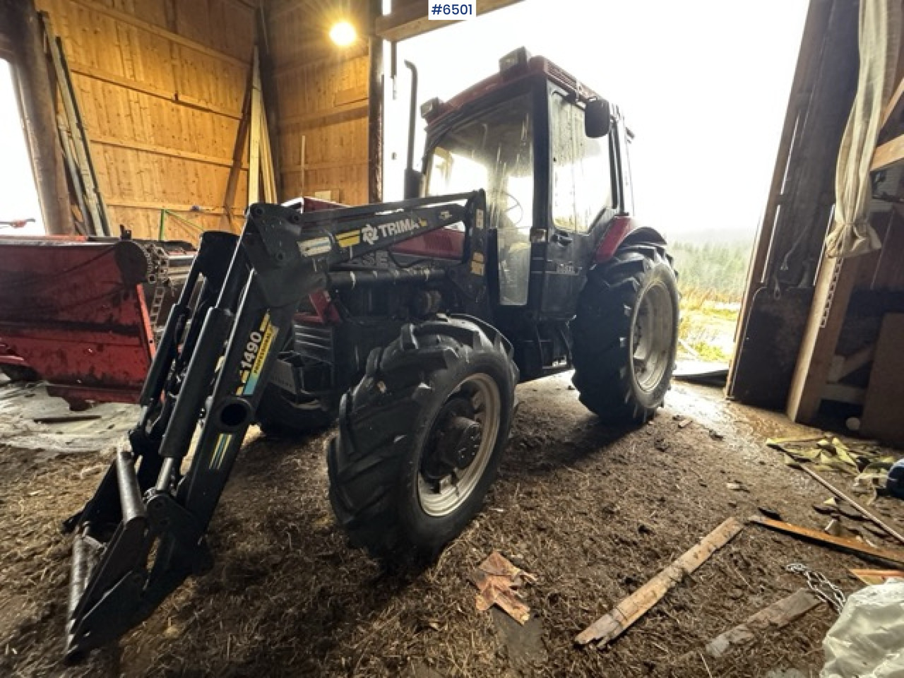 1987 Case IH 885XL tractor with Trima front loader - 장궤형 트랙터 : 사진 1 1987 Case IH 885XL tractor with Trima front loader - 장궤형 트랙터 : 사진 1