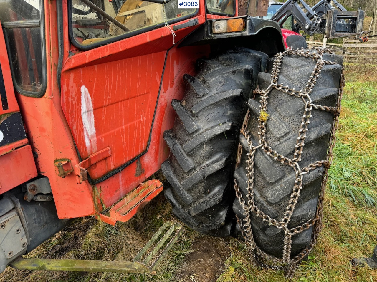장궤형 트랙터 1987 Valmet 405 w/twin wheels : 사진 9